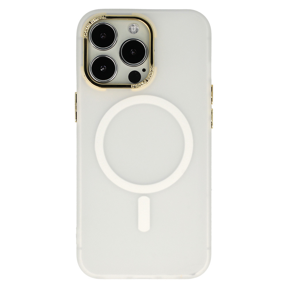 Pokrowiec etui silikonowe Magnetic Frosted Case biae APPLE iPhone 11 Pro Max / 2