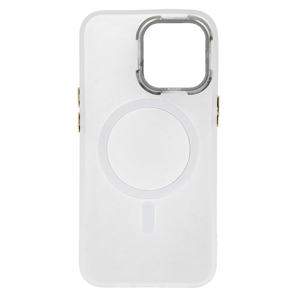 Pokrowiec etui silikonowe Magnetic Frosted Case biae APPLE iPhone 12 Pro / 5