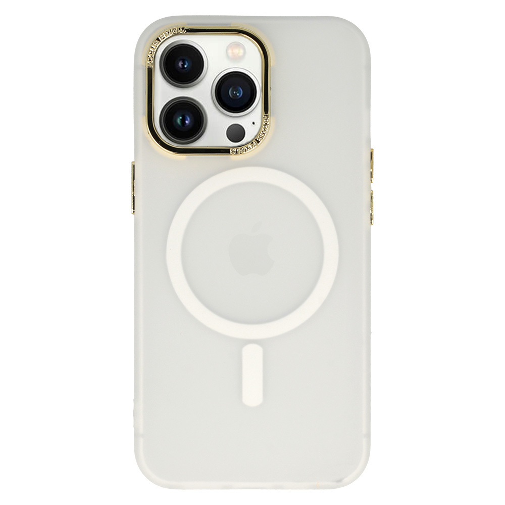 Pokrowiec etui silikonowe Magnetic Frosted Case biae APPLE iPhone 15 Pro / 2