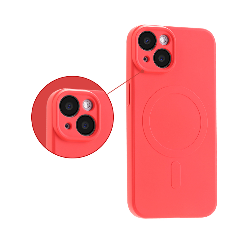 Pokrowiec etui silikonowe Magsafe MX Liquid Armour czerwone APPLE iPhone 11 / 3
