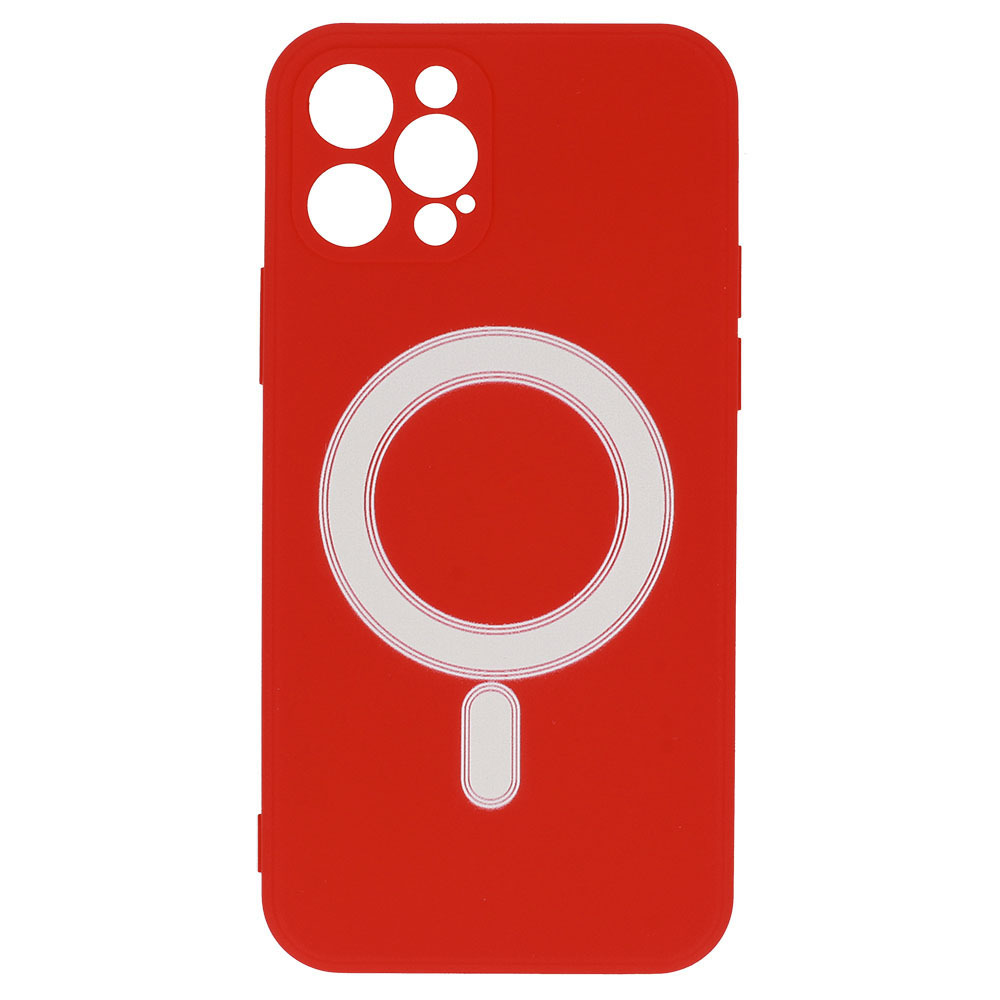 Pokrowiec etui silikonowe MagSilicone czerwone APPLE iPhone 12 Mini / 4