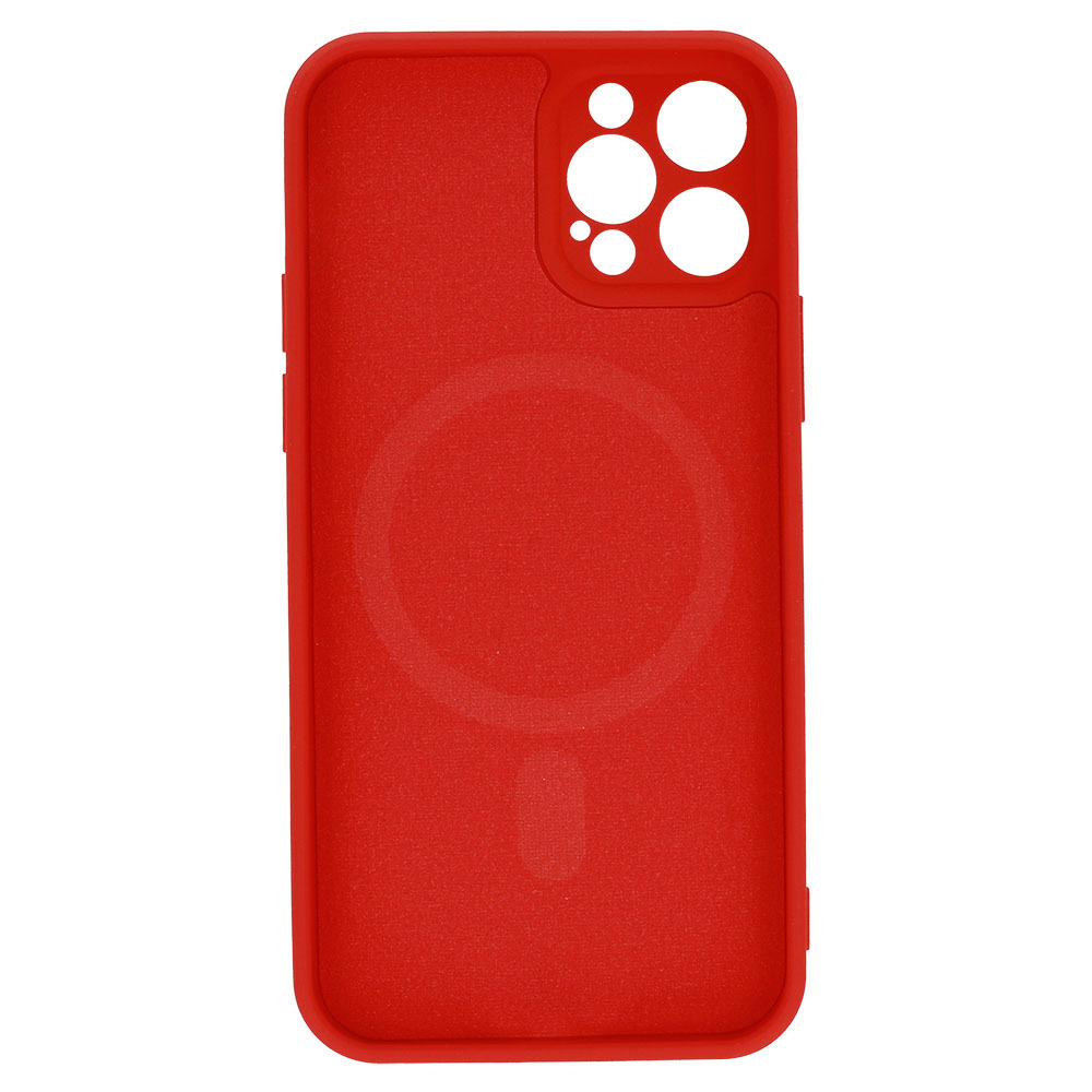 Pokrowiec etui silikonowe MagSilicone czerwone APPLE iPhone 12 Mini / 5