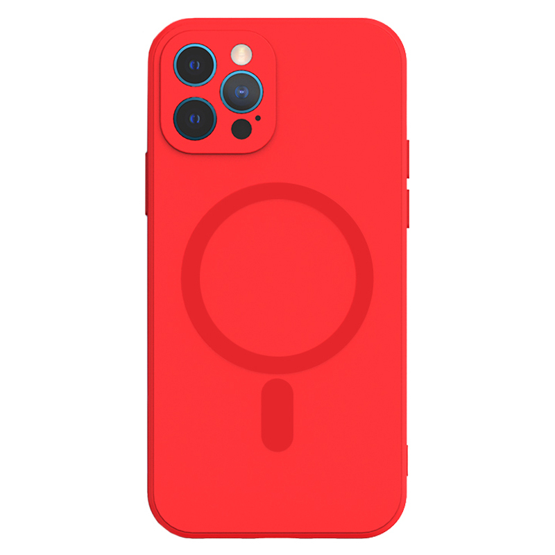 Pokrowiec etui silikonowe MagSilicone czerwone APPLE iPhone 13 Pro Max