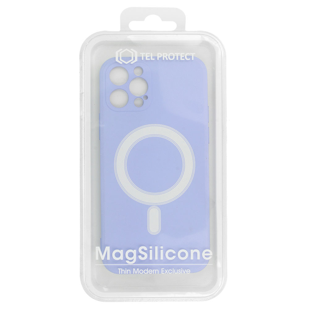 Pokrowiec etui silikonowe MagSilicone fioletowe APPLE iPhone 12 Mini / 6