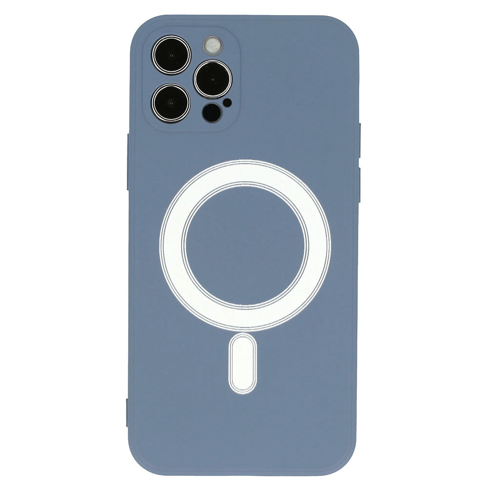 Pokrowiec etui silikonowe MagSilicone niebieskie APPLE iPhone 12 Pro Max / 2