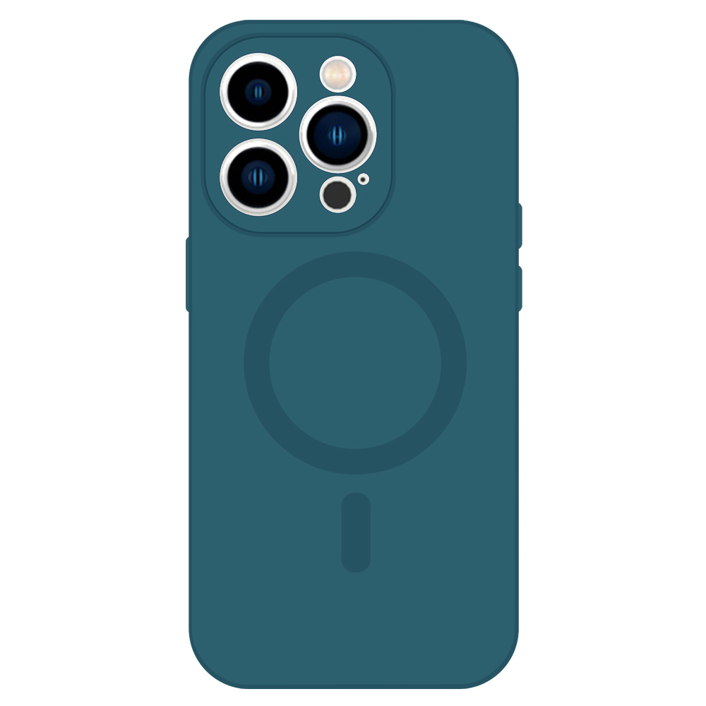 Pokrowiec etui silikonowe MagSilicone niebieskie APPLE iPhone 15 Pro Max / 2