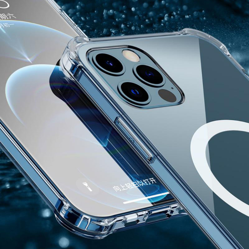 Pokrowiec etui silikonowe MagSilicone przeźroczyste APPLE iPhone 15 Pro Max / 10