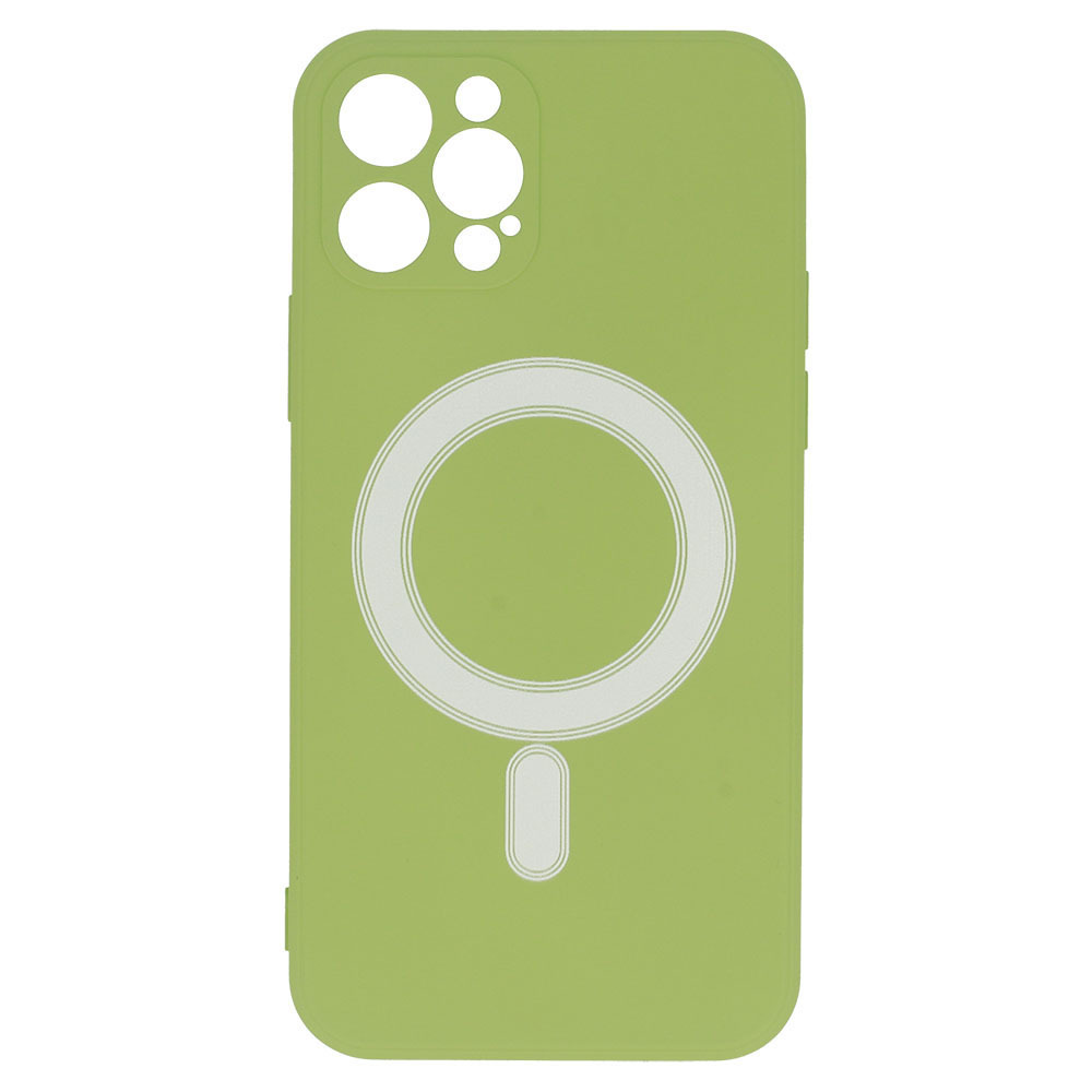 Pokrowiec etui silikonowe MagSilicone zielone APPLE iPhone 12 Mini / 4