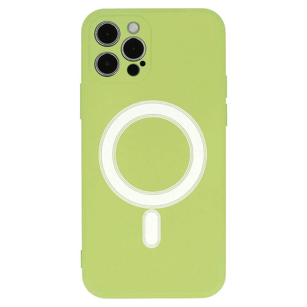 Pokrowiec etui silikonowe MagSilicone zielone APPLE iPhone 12 Pro Max / 2