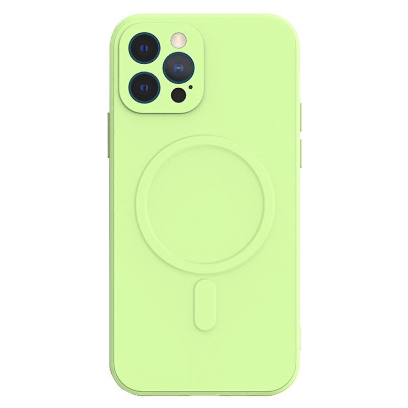 Pokrowiec etui silikonowe MagSilicone zielone APPLE iPhone 13 / 2