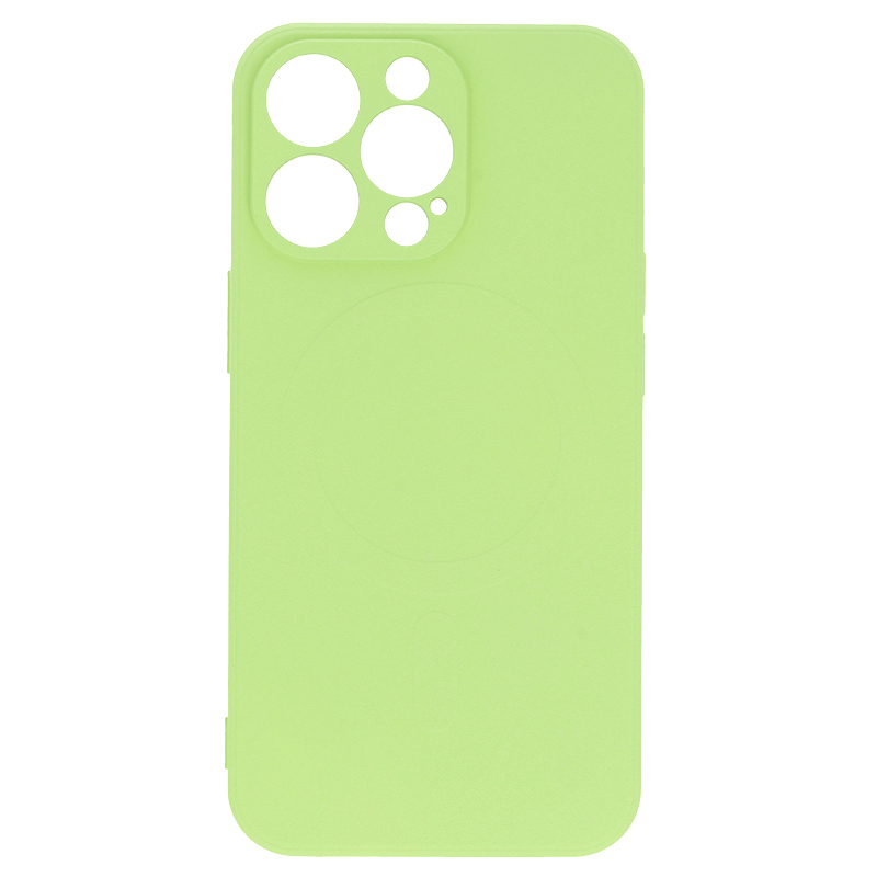 Pokrowiec etui silikonowe MagSilicone zielone APPLE iPhone 13 Pro / 3