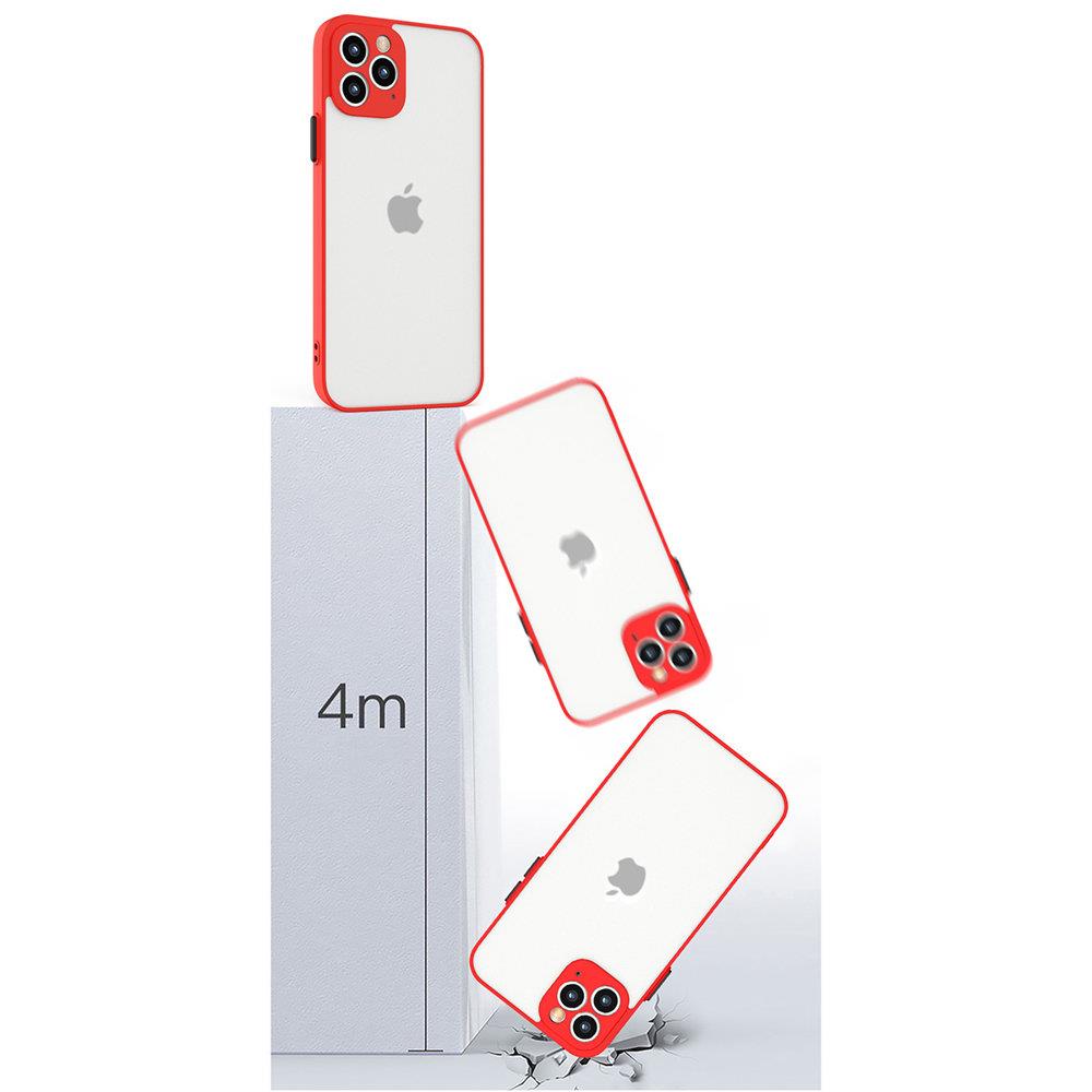 Pokrowiec etui silikonowe Milky Case czarne APPLE iPhone 11 Pro Max / 10