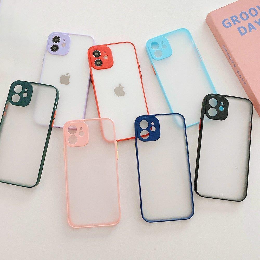 Pokrowiec etui silikonowe Milky Case czerwone APPLE iPhone 12 Mini / 2