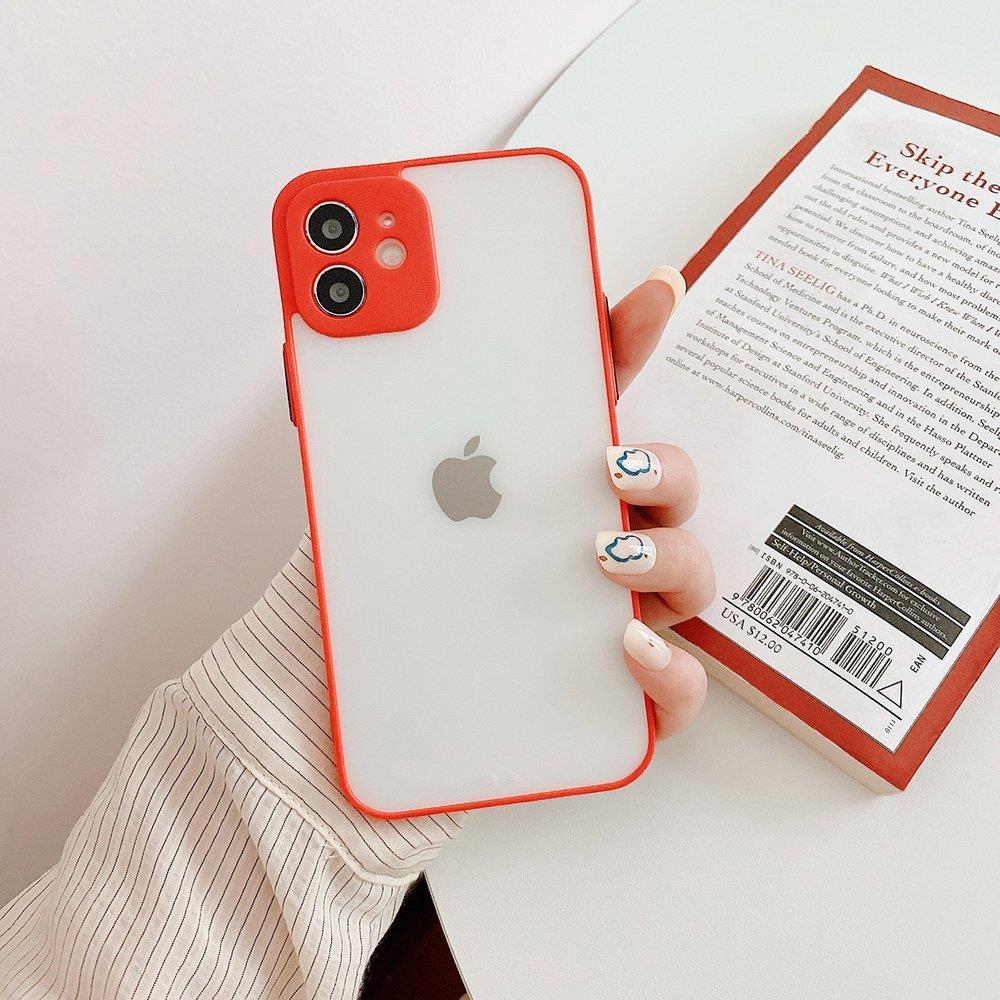 Pokrowiec etui silikonowe Milky Case czerwone APPLE iPhone 13 / 3