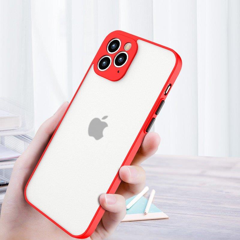 Pokrowiec etui silikonowe Milky Case czerwone APPLE iPhone 13 Pro / 11