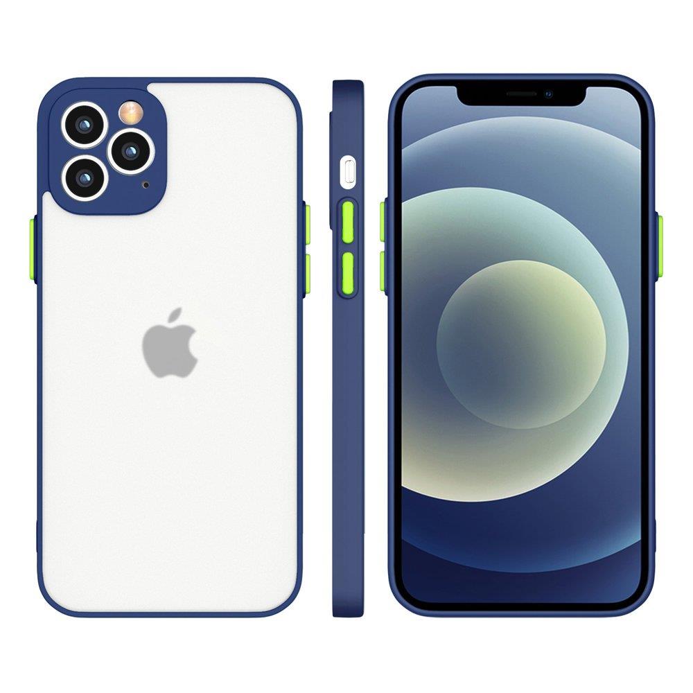 Pokrowiec etui silikonowe Milky Case granatowe APPLE iPhone 12 Mini