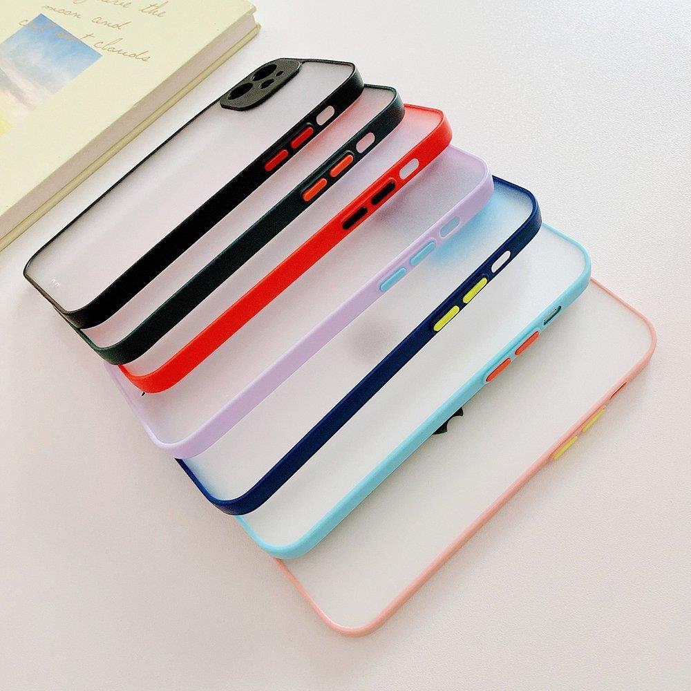 Pokrowiec etui silikonowe Milky Case granatowe APPLE iPhone 12 Mini / 12