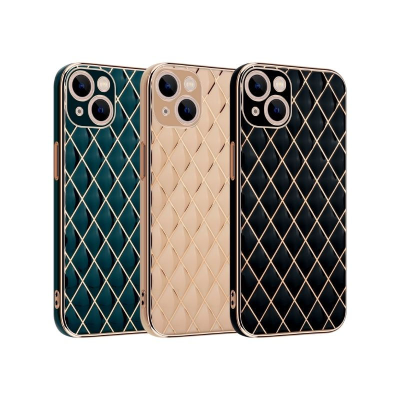 Pokrowiec etui silikonowe MX Luxury zielone APPLE iPhone 12 Pro / 5