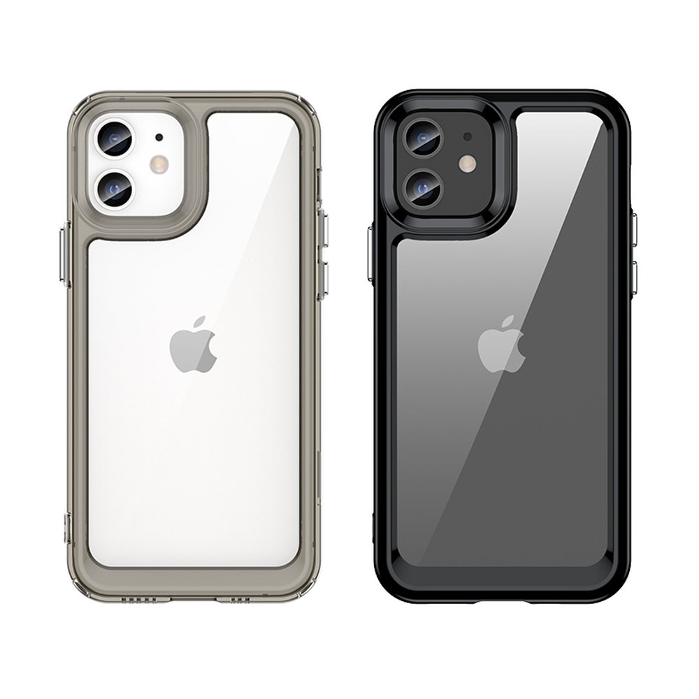 Pokrowiec etui silikonowe pancerne Outer Space Case różowe APPLE iPhone 12 / 9 Pokrowiec etui silikonowe pancerne Outer Space Case różowe APPLE iPhone 12 / 9