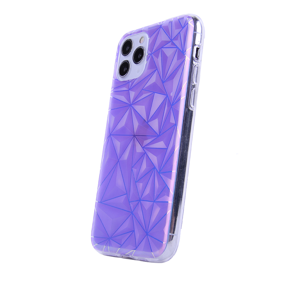 Pokrowiec etui silikonowe Prism Neo fioletowe APPLE iPhone 13