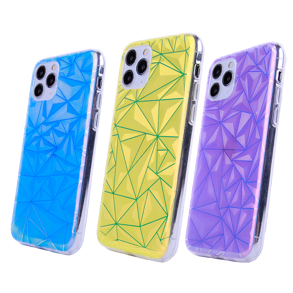 Pokrowiec etui silikonowe Prism Neo fioletowe APPLE iPhone 13 / 6