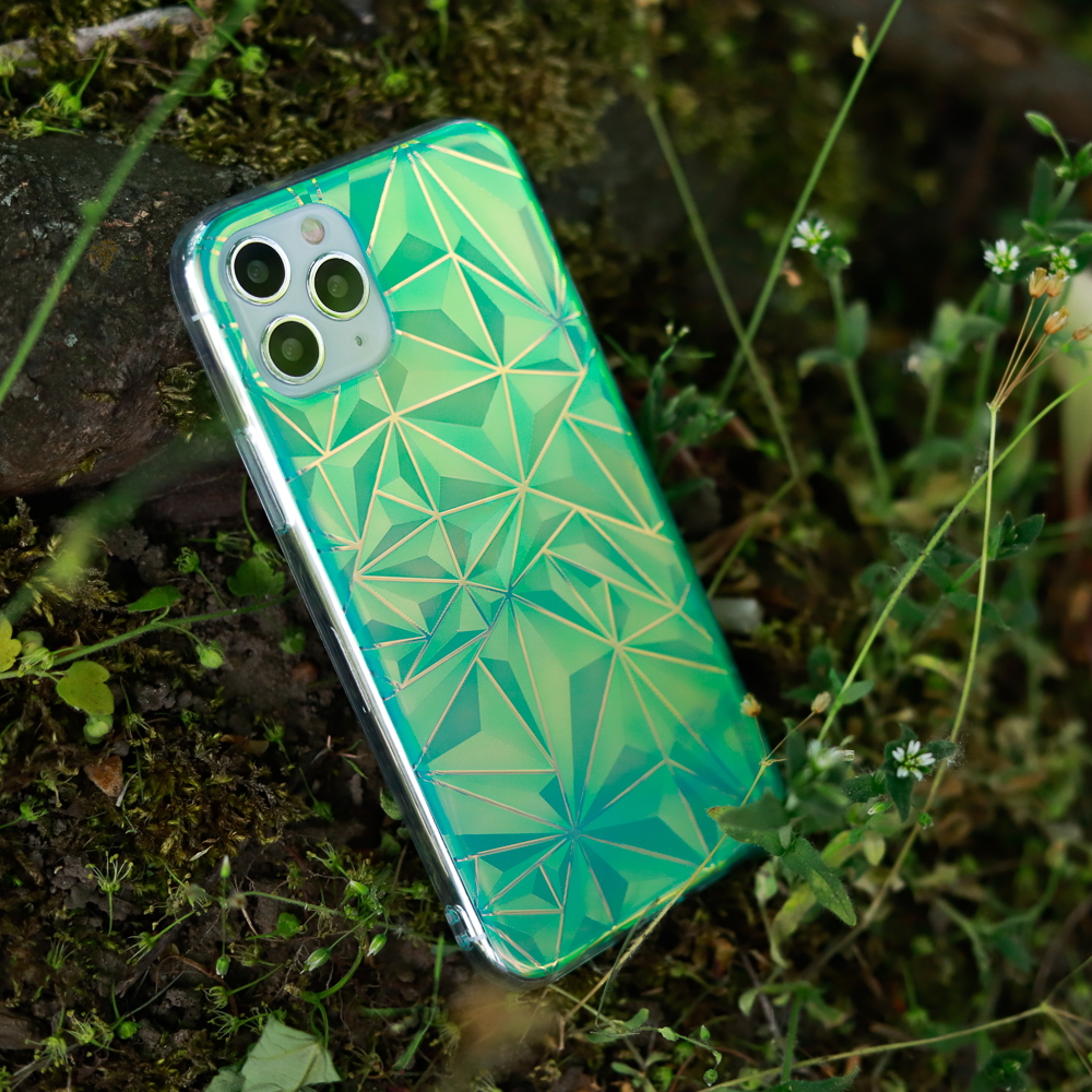 Pokrowiec etui silikonowe Prism Neo zielone APPLE iPhone 11 Pro / 2