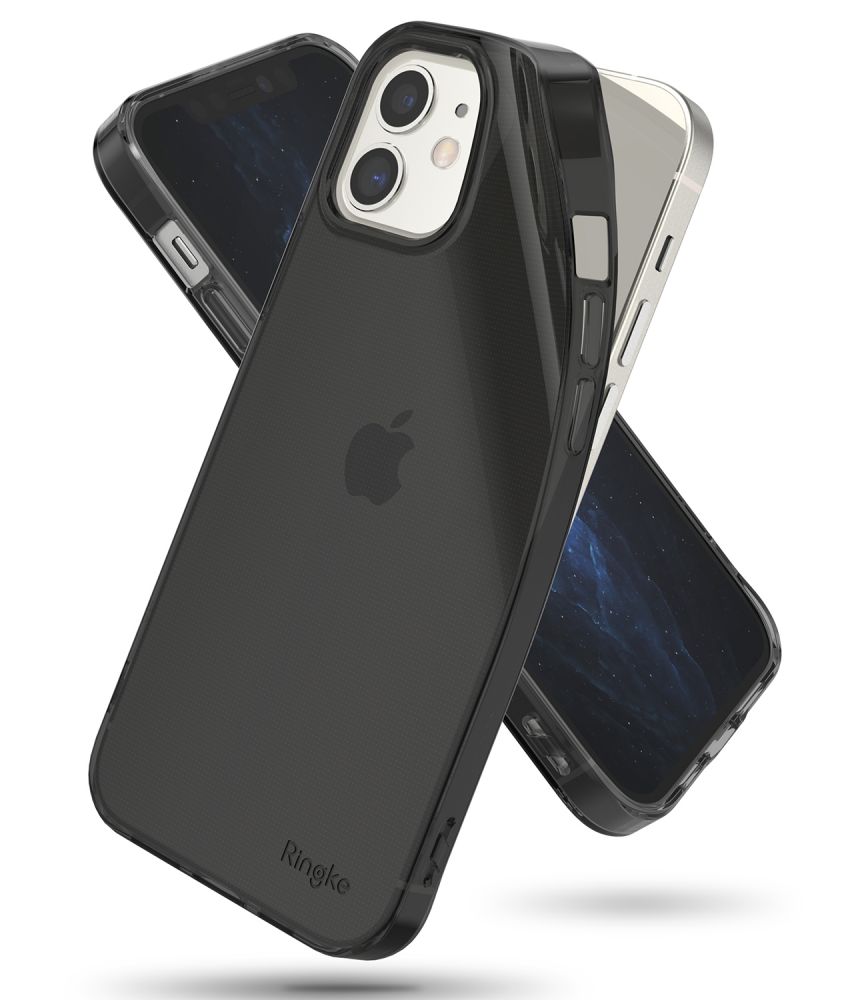 Pokrowiec etui silikonowe Ringke Air Czarne APPLE iPhone 12 Mini