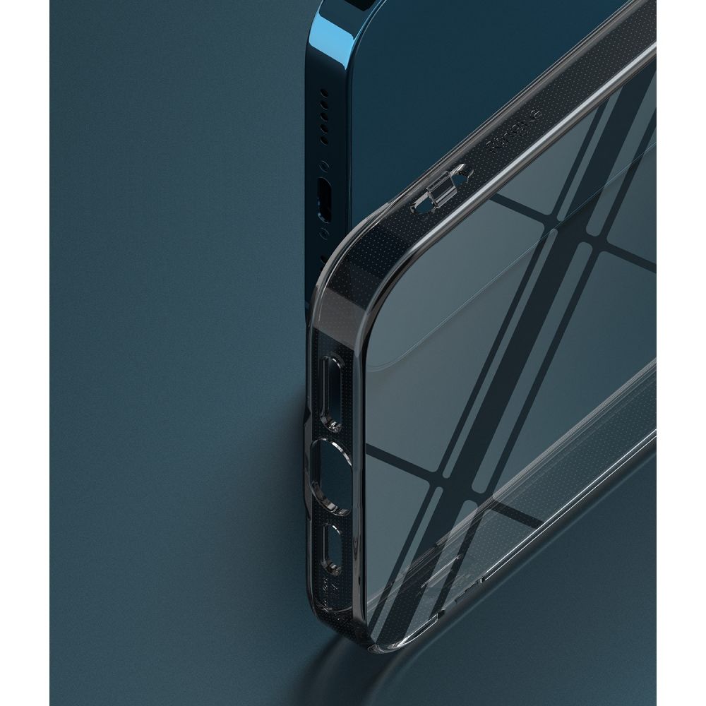 Pokrowiec etui silikonowe Ringke Air czarne APPLE iPhone 13 Pro / 5