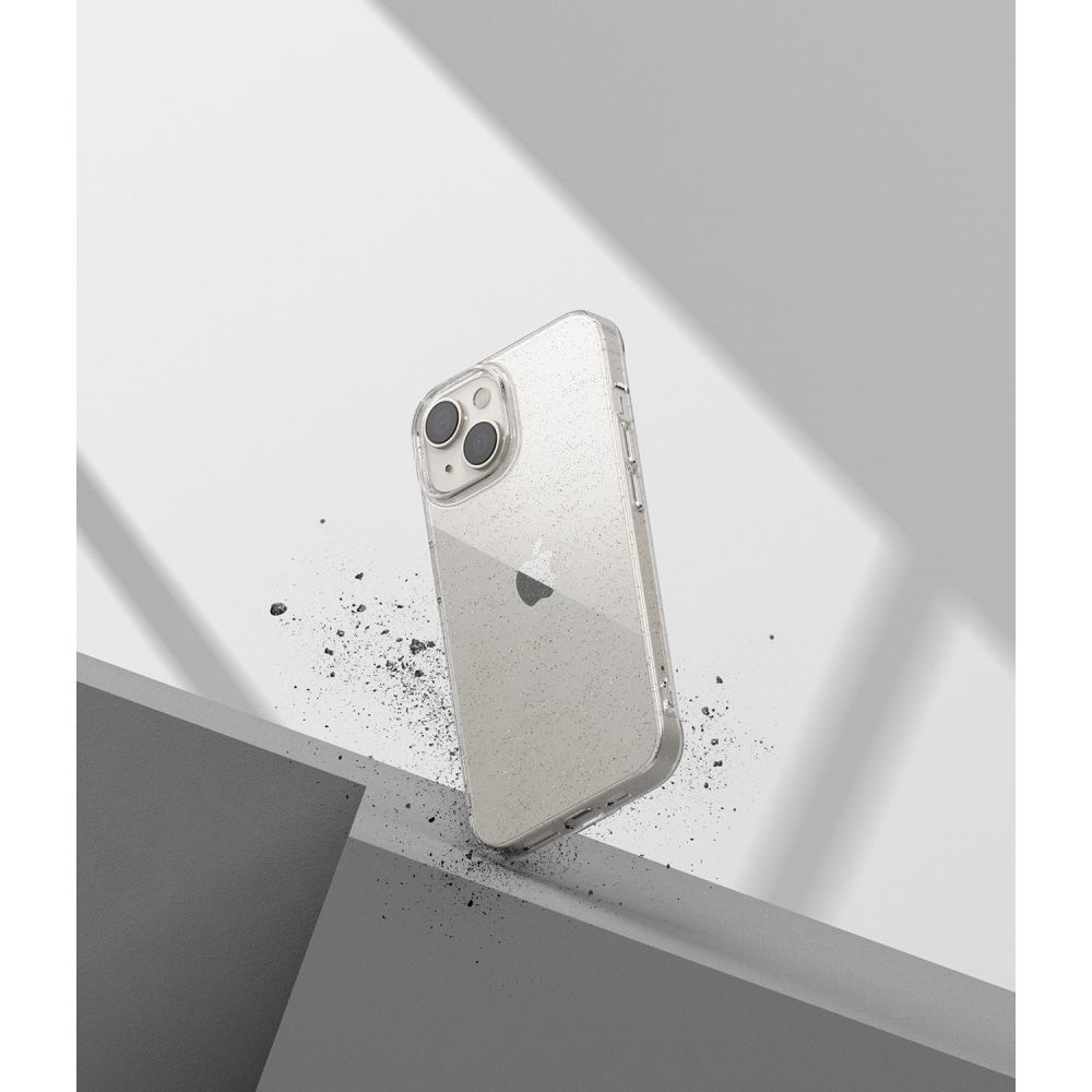 Pokrowiec etui silikonowe Ringke Air Glitter przeroczyste APPLE iPhone 14 Plus / 7