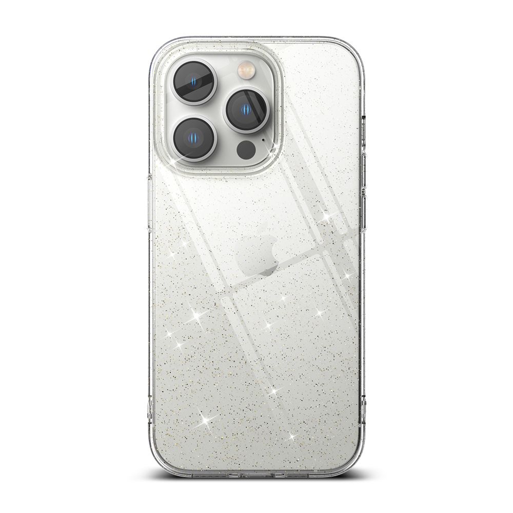Pokrowiec etui silikonowe Ringke Air Glitter przeroczyste APPLE iPhone 14 Pro / 3