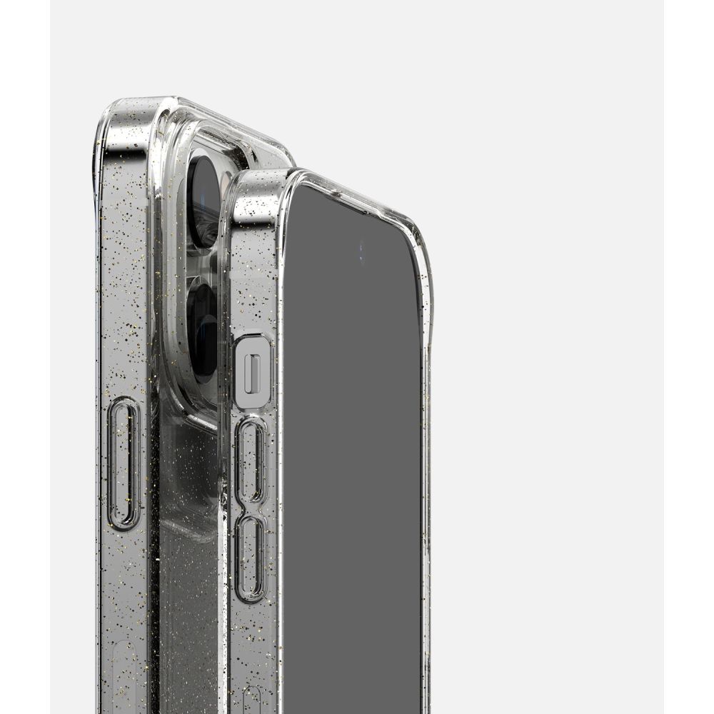 Pokrowiec etui silikonowe Ringke Air Glitter przeroczyste APPLE iPhone 14 Pro / 4