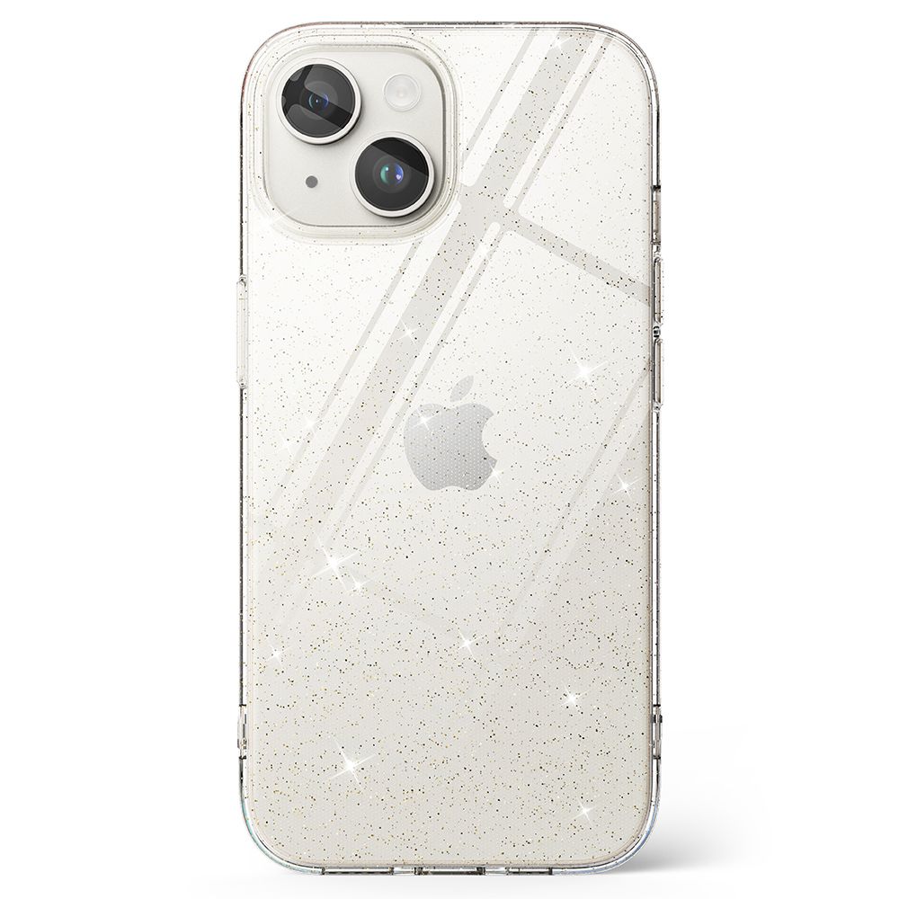 Pokrowiec etui silikonowe Ringke Air Glitter przeroczyste APPLE iPhone 15 / 3