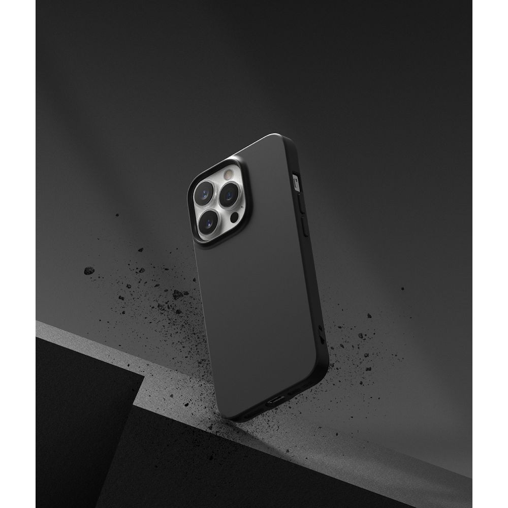 Pokrowiec etui silikonowe Ringke Air S czarne APPLE iPhone 13 Pro Max / 5
