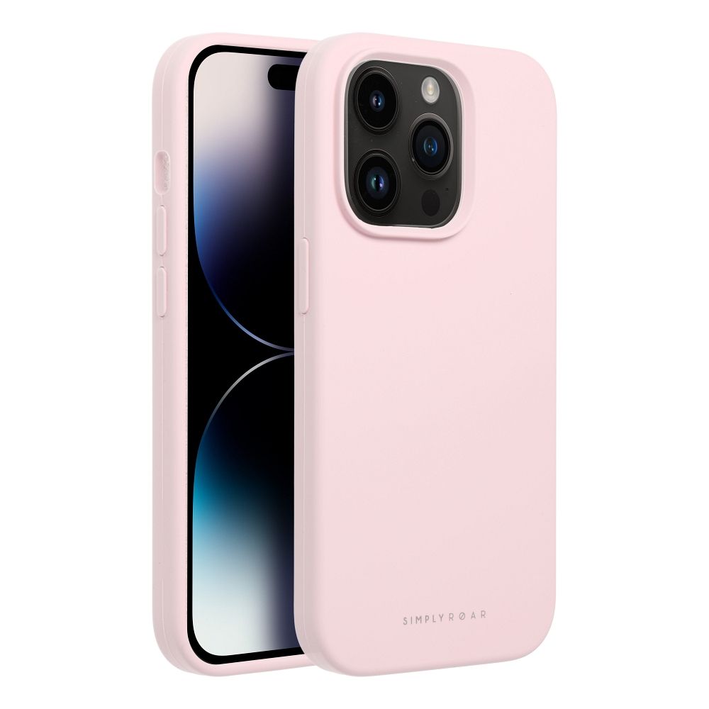 Pokrowiec etui silikonowe Roar Cloud Skin jasnoróżowe APPLE iPhone 15 Plus / 4