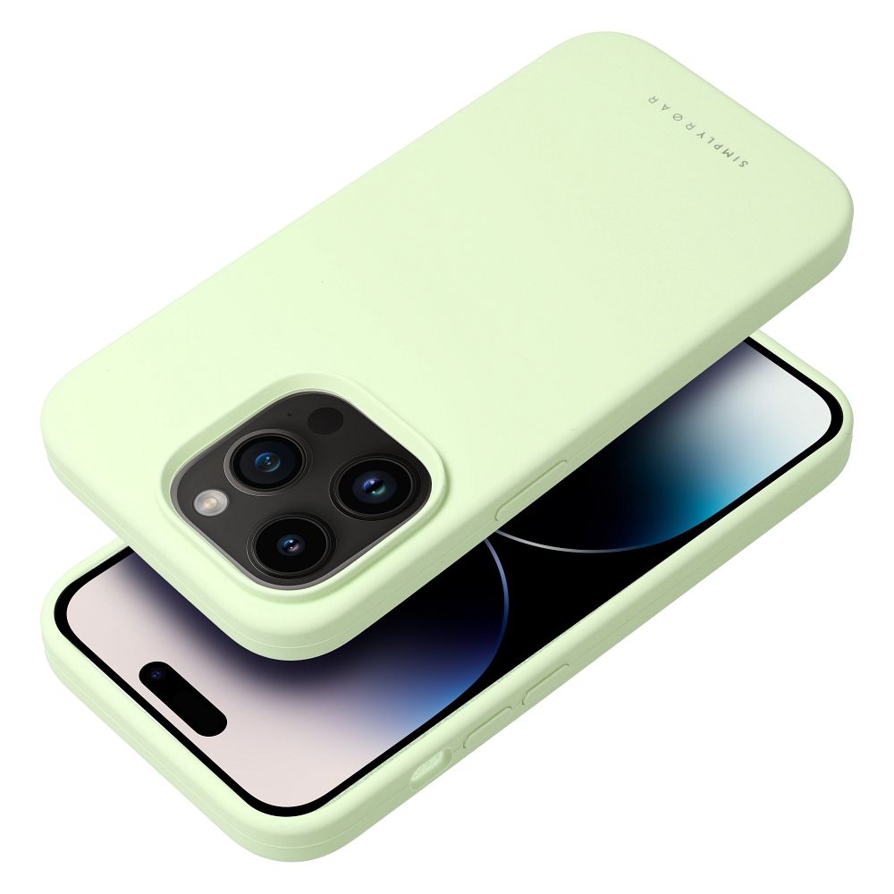 Pokrowiec etui silikonowe Roar Cloud Skin jasnozielone APPLE iPhone 16 Pro Max