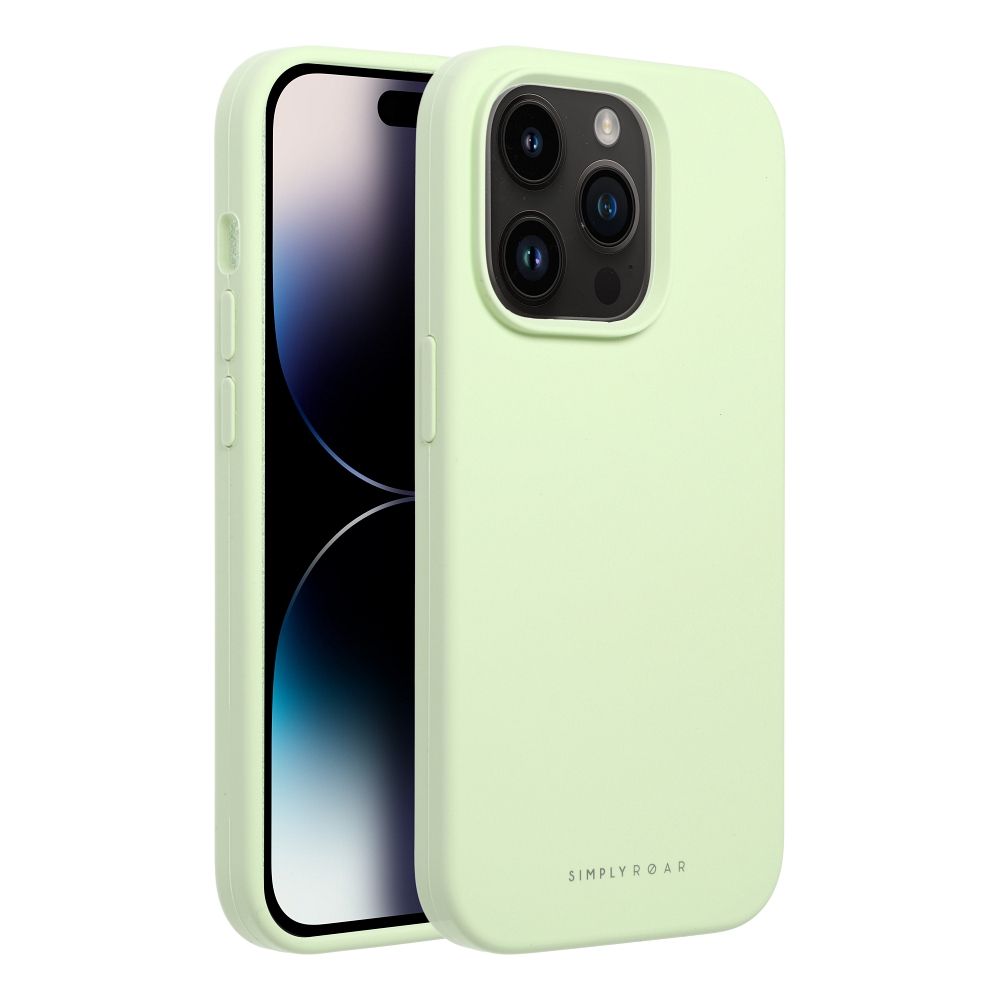 Pokrowiec etui silikonowe Roar Cloud Skin jasnozielone APPLE iPhone 16 Pro Max / 4