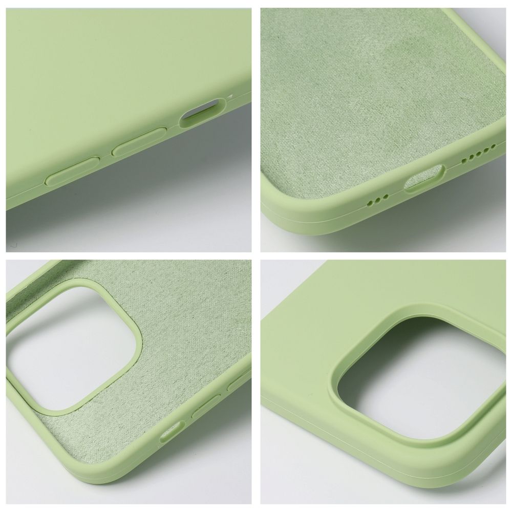 Pokrowiec etui silikonowe Roar Cloud Skin jasnozielone APPLE iPhone 16 Pro Max / 5