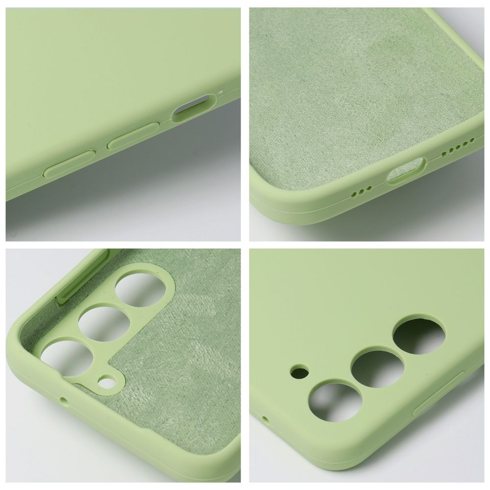 Pokrowiec etui silikonowe Roar Cloud Skin jasnozielone Xiaomi Redmi 14C / 5