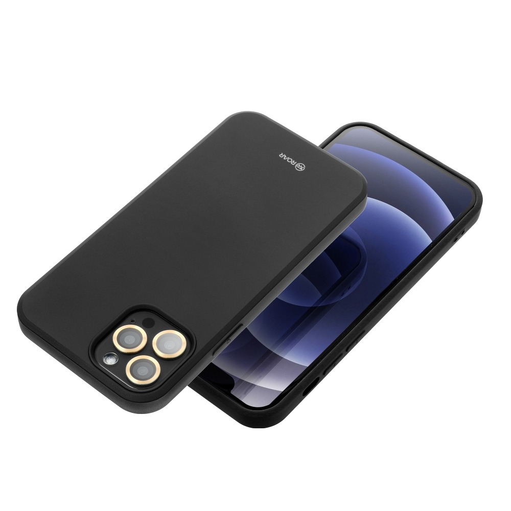 Pokrowiec etui silikonowe Roar Colorful Jelly Case czarne SAMSUNG Galaxy A32 LTE / 2
