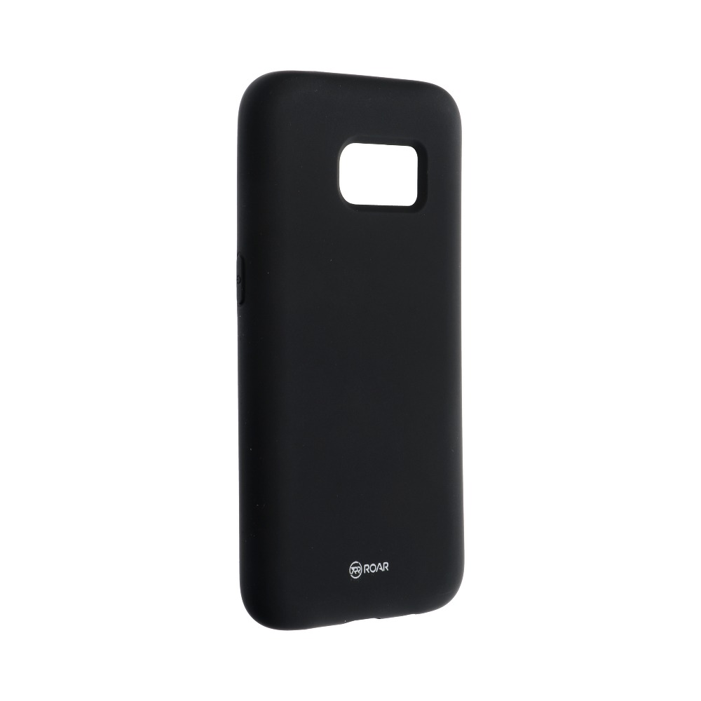 Pokrowiec etui silikonowe Roar Colorful Jelly Case czarne SAMSUNG Galaxy S7