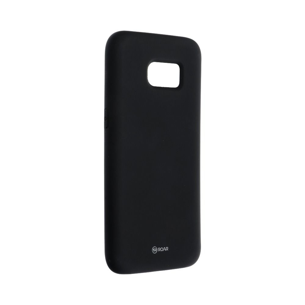 Pokrowiec etui silikonowe Roar Colorful Jelly Case czarne SAMSUNG Galaxy S7 Edge