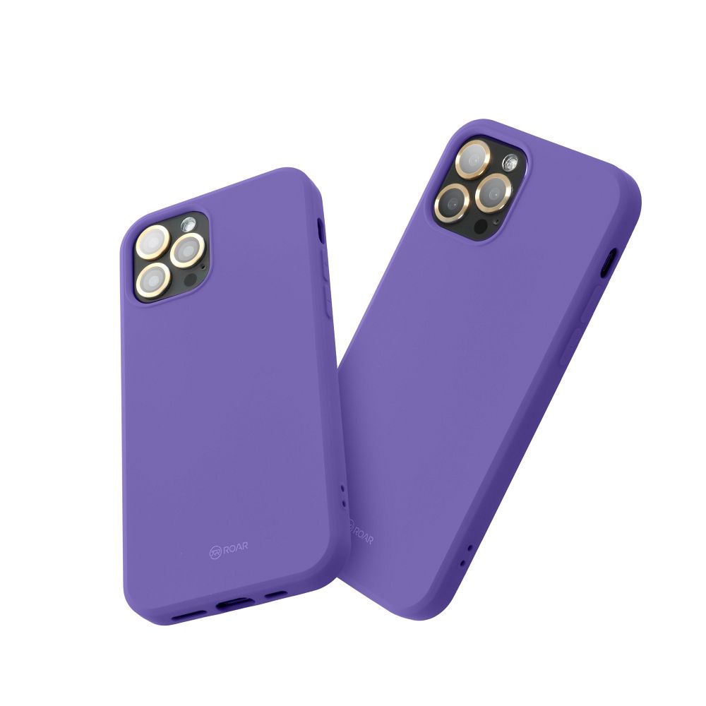 Pokrowiec etui silikonowe Roar Colorful Jelly Case fioletowe SAMSUNG Galaxy A54 5G / 2