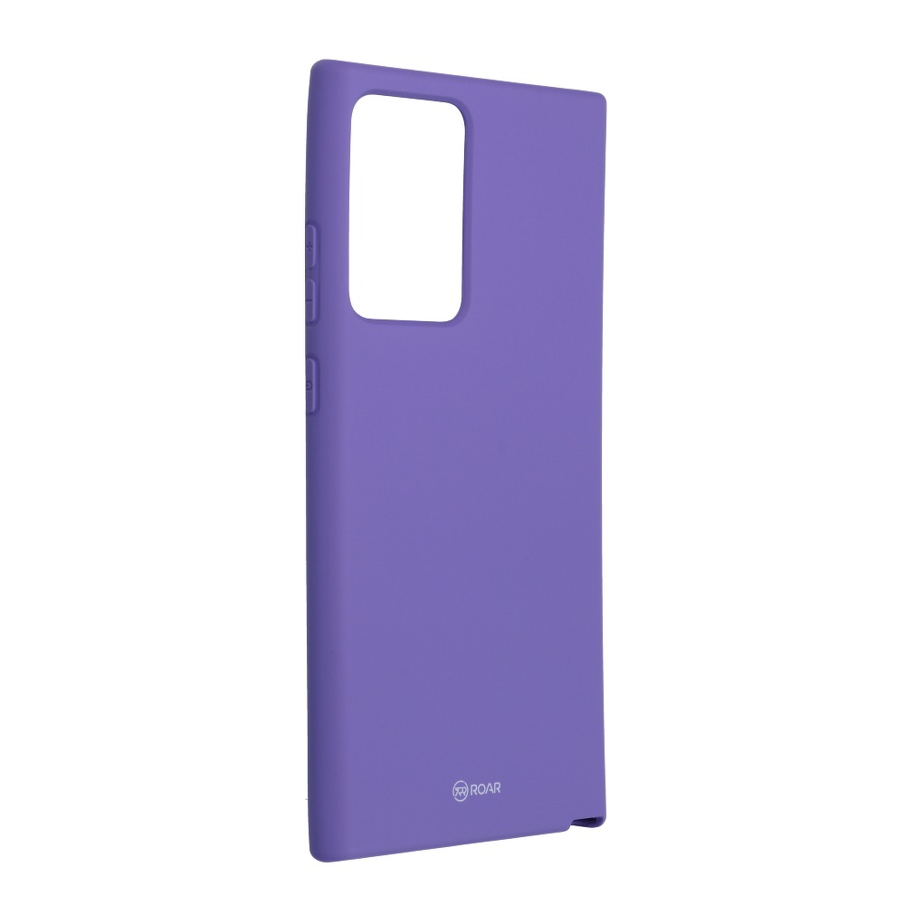 Pokrowiec etui silikonowe Roar Colorful Jelly Case fioletowe SAMSUNG Galaxy Note 20 Ultra