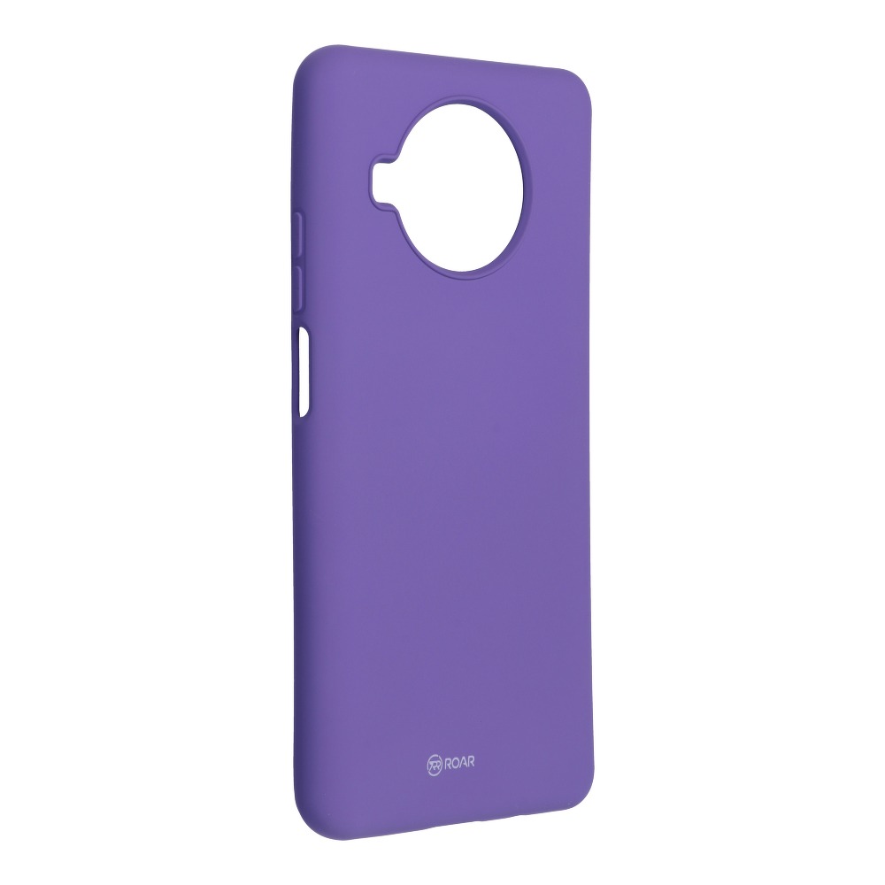 Pokrowiec etui silikonowe Roar Colorful Jelly Case fioletowe Xiaomi Mi 10T Lite 5G