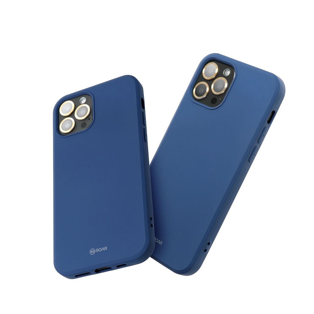 Pokrowiec etui silikonowe Roar Colorful Jelly Case granatowe APPLE iPhone 15 Pro / 2