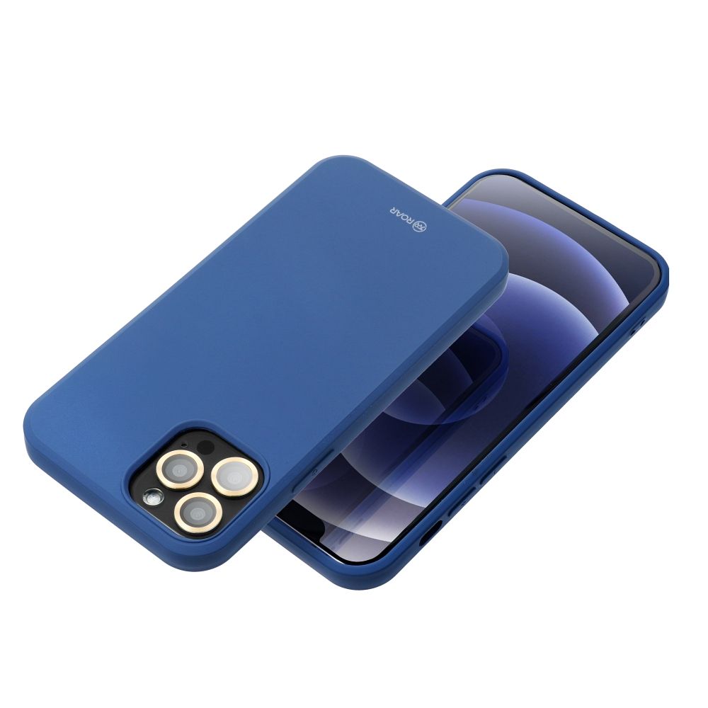 Pokrowiec etui silikonowe Roar Colorful Jelly Case granatowe SAMSUNG Galaxy A14 5G