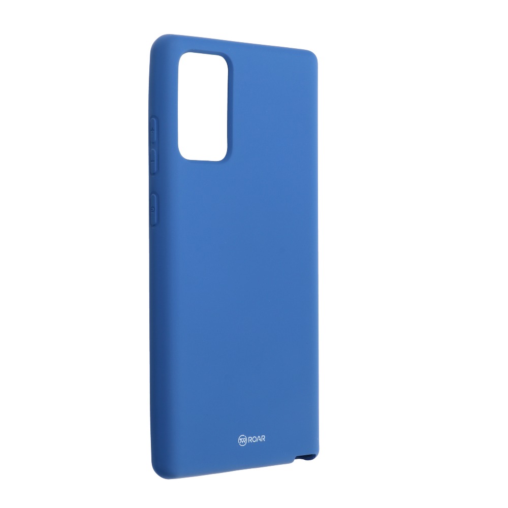 Pokrowiec etui silikonowe Roar Colorful Jelly Case granatowe SAMSUNG Galaxy Note 20