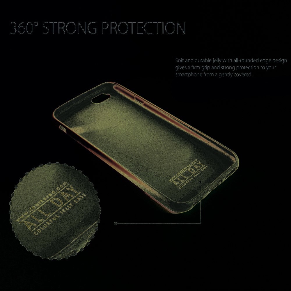 Pokrowiec etui silikonowe Roar Colorful Jelly Case granatowe SAMSUNG Galaxy S7 / 3