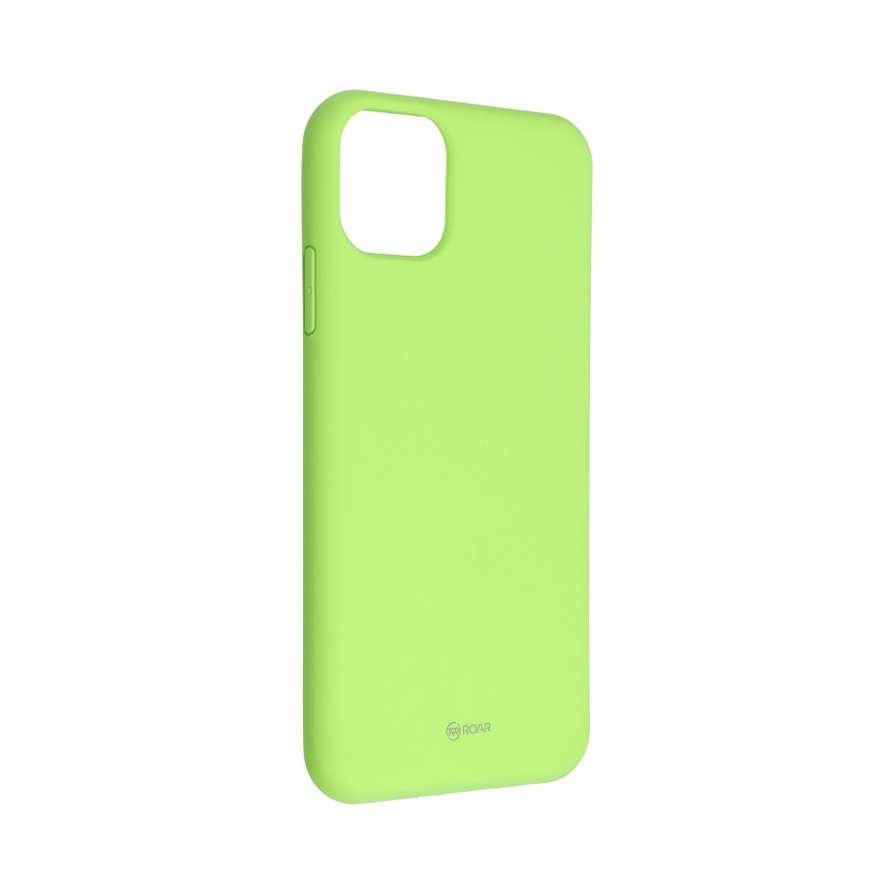 Pokrowiec etui silikonowe Roar Colorful Jelly Case limonkowe APPLE iPhone 11 Pro Max