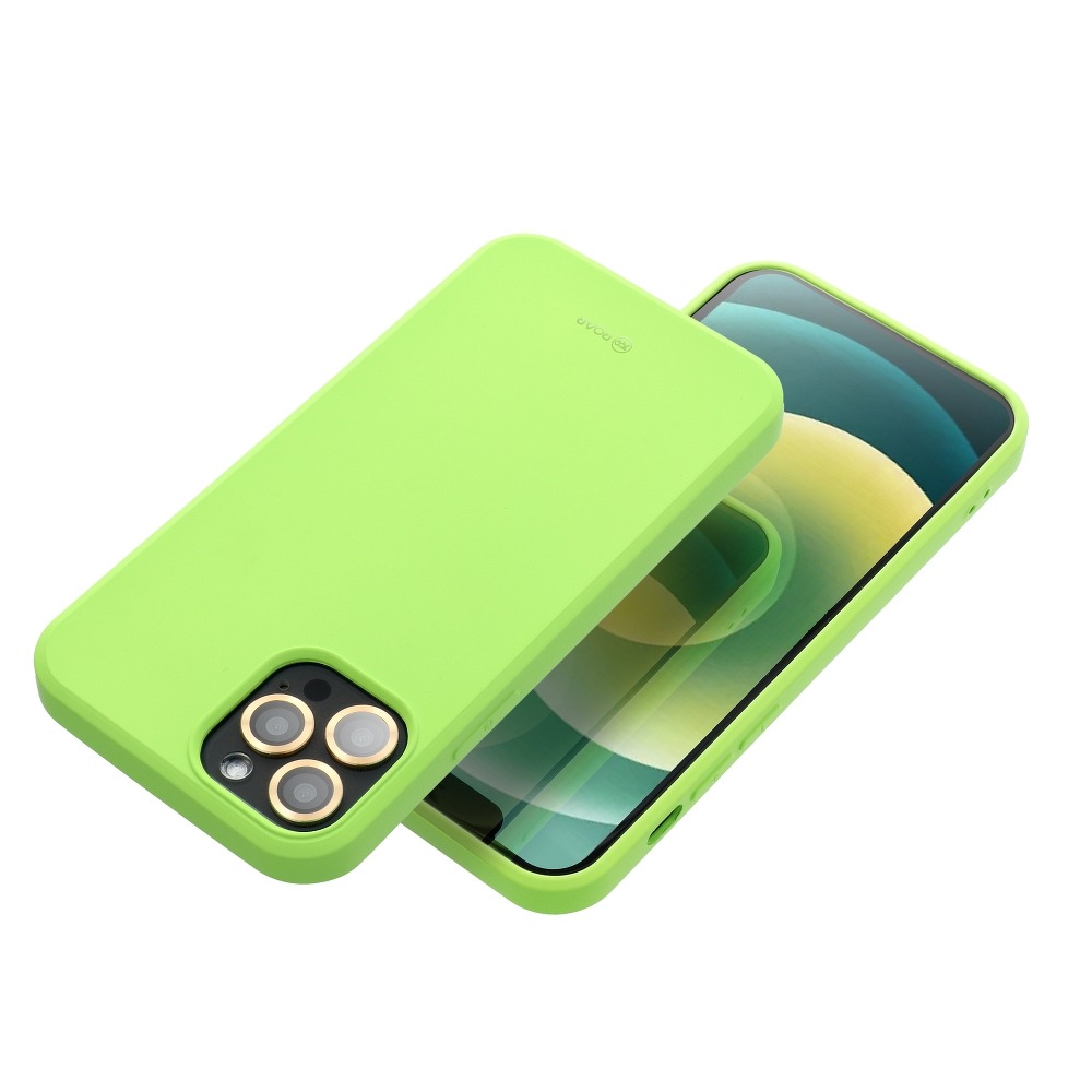 Pokrowiec etui silikonowe Roar Colorful Jelly Case limonkowe APPLE iPhone 13 Pro / 2